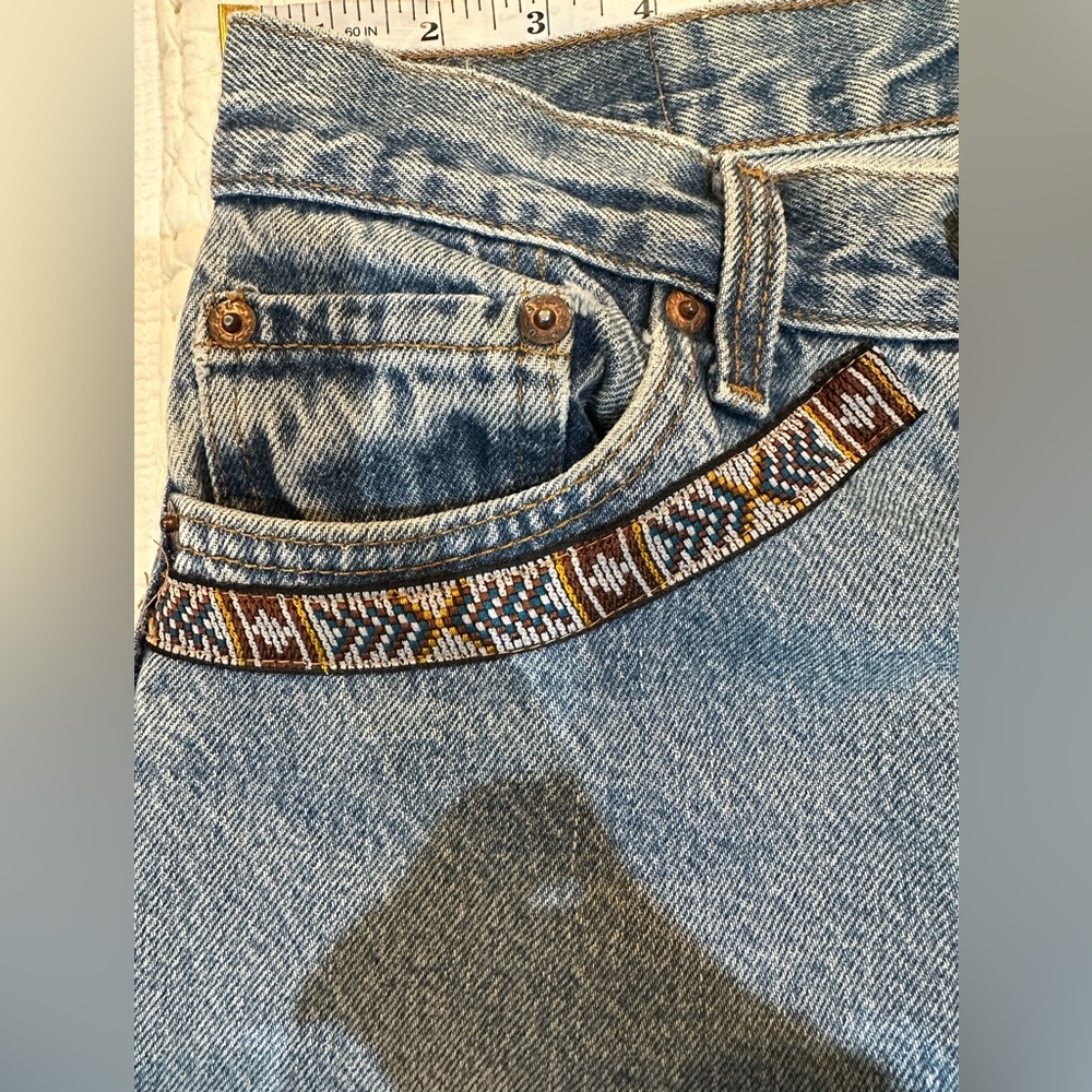 Levi's maxi skirt vintage - Picture 3 of 8